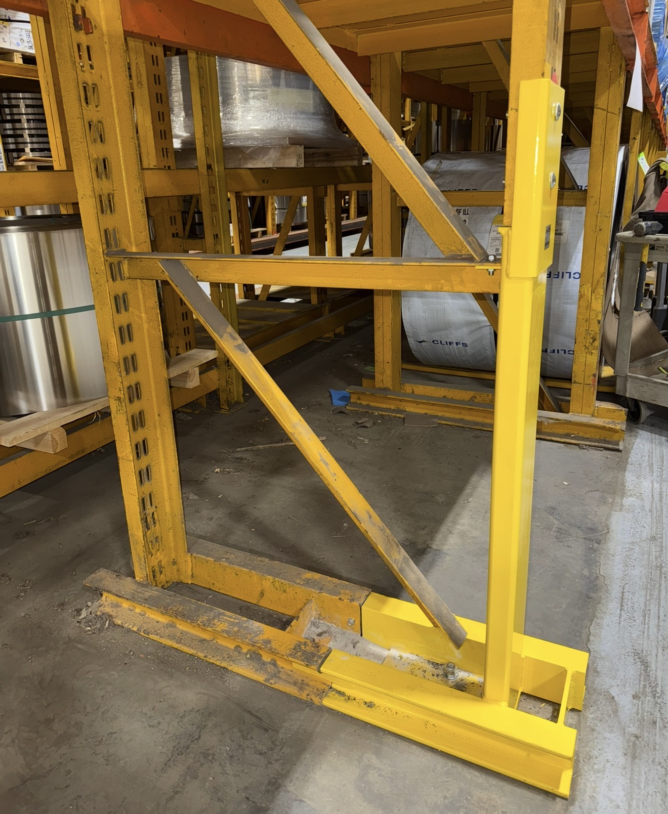 Installed EZ Single Leg repair kit image 1